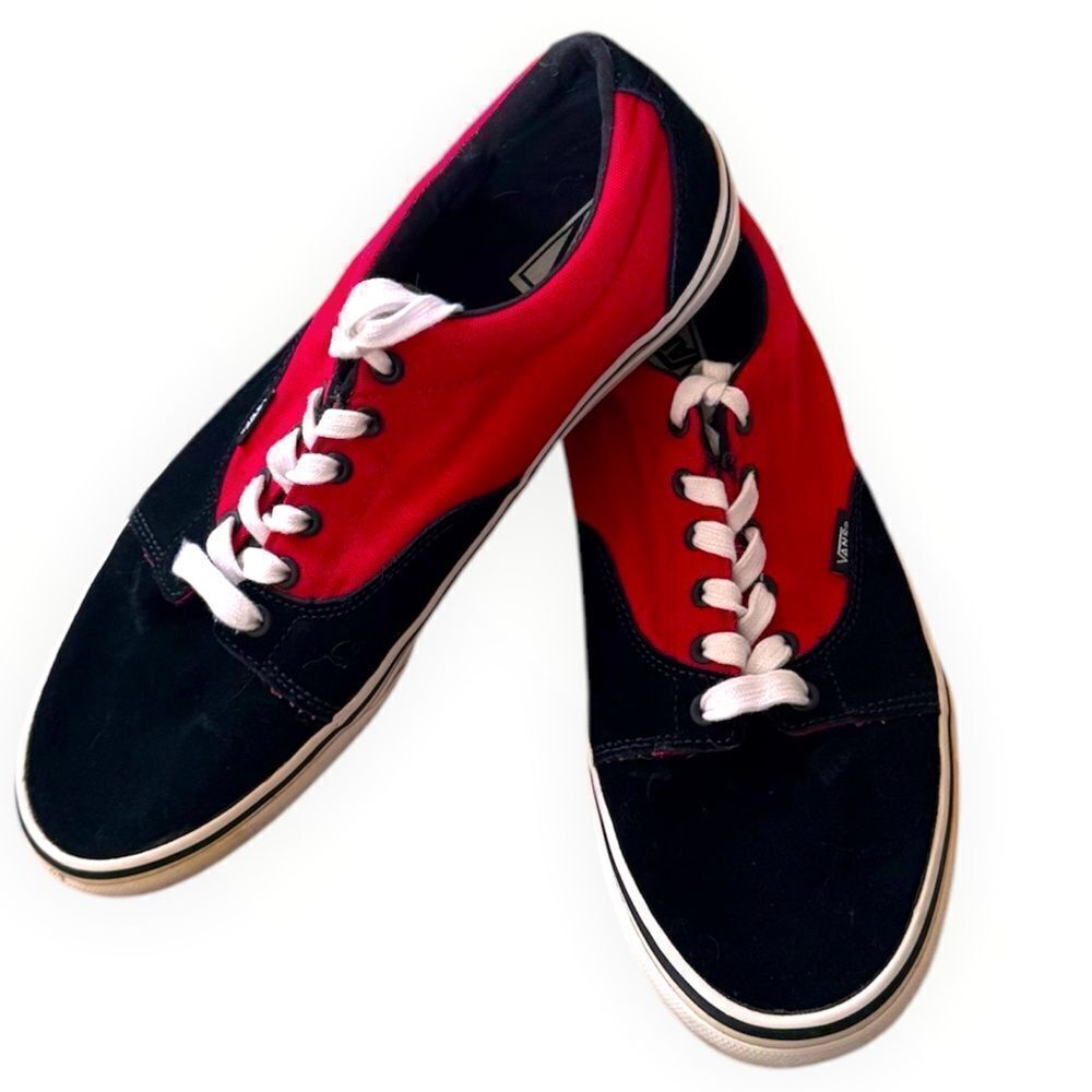 Vans Era 2 Tone Formula One Mens Size 12 Black
Red Lace Up Classic Skate Shoes